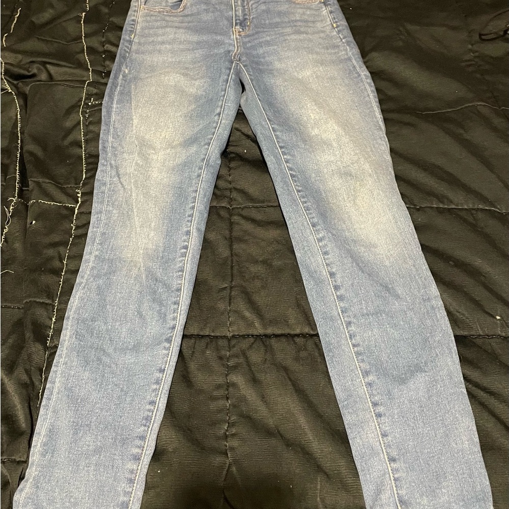 American Eagle Outfitters Light Blue Skinny Jeans